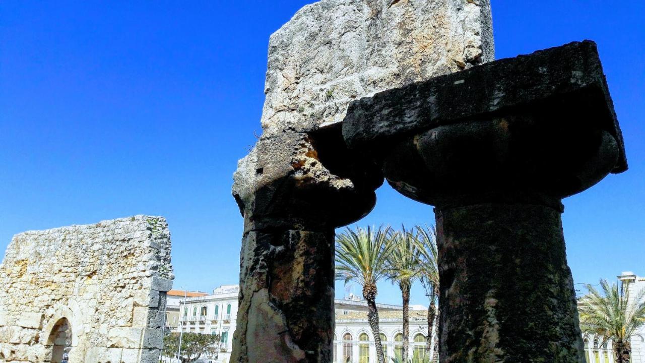 Elegante Appartamento In Palazzo Storico Ortigia Syracuse Exterior foto